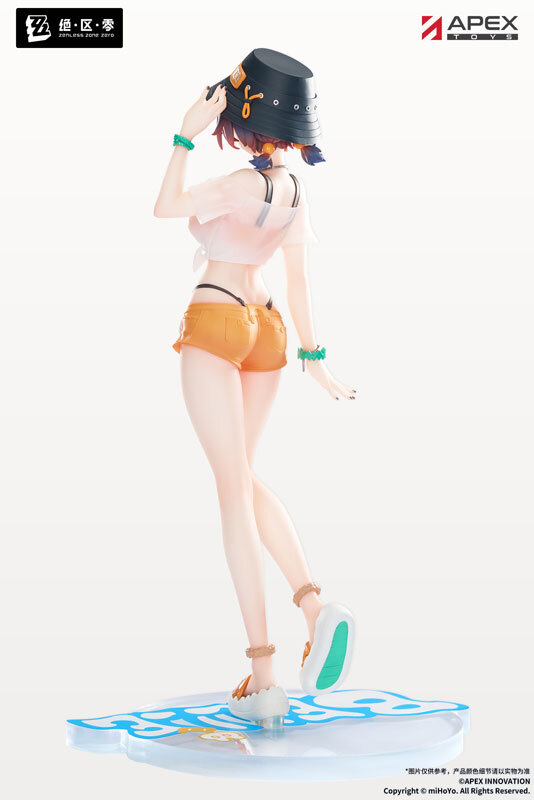 ほんのり透け感のある白シャツ!『ゼンゼロ』より「リン 夏色ブルースカイVer.」フィギュアが予約受付中