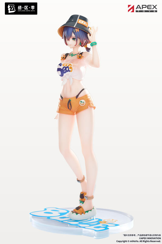 ほんのり透け感のある白シャツ！『ゼンゼロ』より「リン 夏色ブルースカイVer.」フィギュアが予約受付中