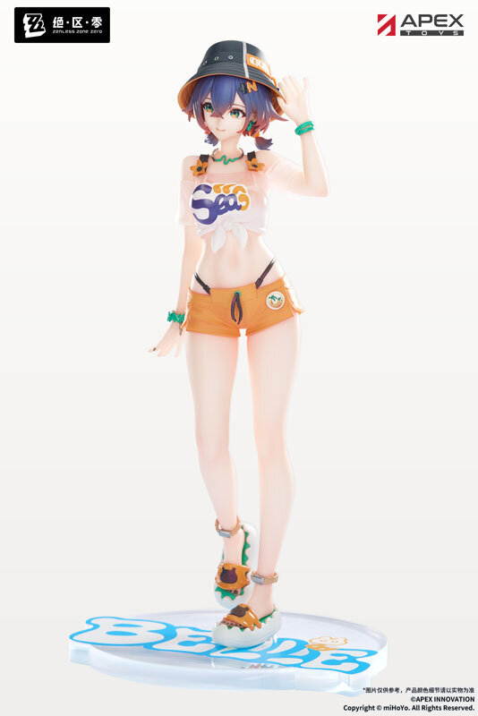 ほんのり透け感のある白シャツ！『ゼンゼロ』より「リン 夏色ブルースカイVer.」フィギュアが予約受付中