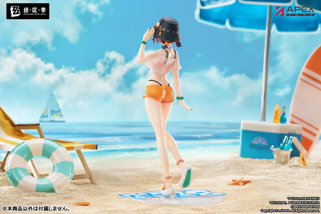 ほんのり透け感のある白シャツ！『ゼンゼロ』より「リン 夏色ブルースカイVer.」フィギュアが予約受付中
