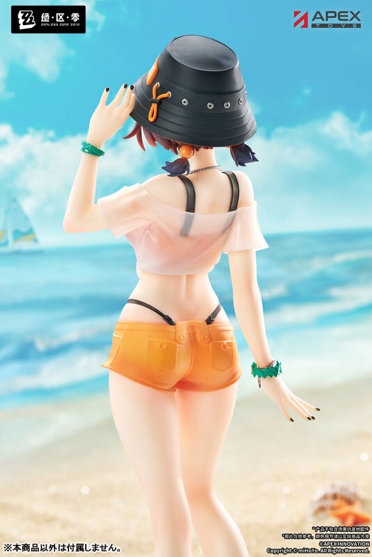 ほんのり透け感のある白シャツ!『ゼンゼロ』より「リン 夏色ブルースカイVer.」フィギュアが予約受付中