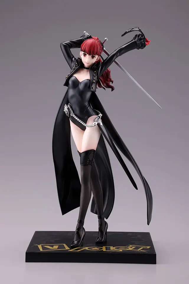 『ペルソナ5 ザ・ロイヤル』ジョーカー、クロウ、ヴァイオレットが「OSHI WORKS」で立体化！「リボルバーコマンドUI」アクリルパネルが付属