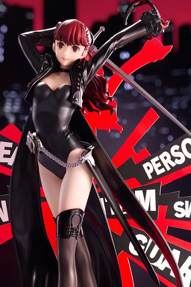 『ペルソナ5 ザ・ロイヤル』ジョーカー、クロウ、ヴァイオレットが「OSHI WORKS」で立体化！「リボルバーコマンドUI」アクリルパネルが付属