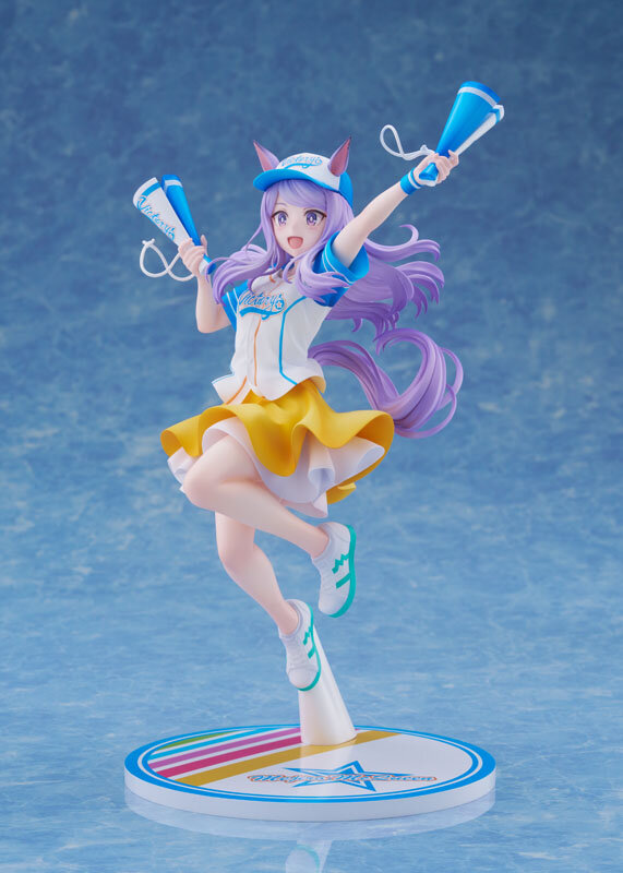 「かっとばせー！ですわ！？」『ウマ娘』全力応援する「メジロマックイーン」フィギュアが予約開始！ユニフォームや帽子、メガホンまでリアルな質感