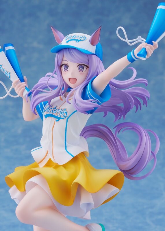 「かっとばせー！ですわ！？」『ウマ娘』全力応援する「メジロマックイーン」フィギュアが予約開始！ユニフォームや帽子、メガホンまでリアルな質感