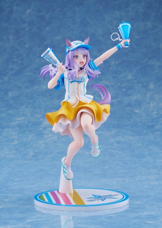 「かっとばせー！ですわ！？」『ウマ娘』全力応援する「メジロマックイーン」フィギュアが予約開始！ユニフォームや帽子、メガホンまでリアルな質感