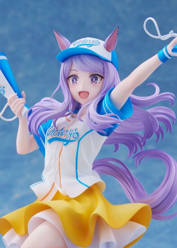 「かっとばせー！ですわ！？」『ウマ娘』全力応援する「メジロマックイーン」フィギュアが予約開始！ユニフォームや帽子、メガホンまでリアルな質感