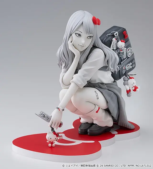 話題になった「ギャル富江×ハローキティ」フィギュアの予約受付が開始！