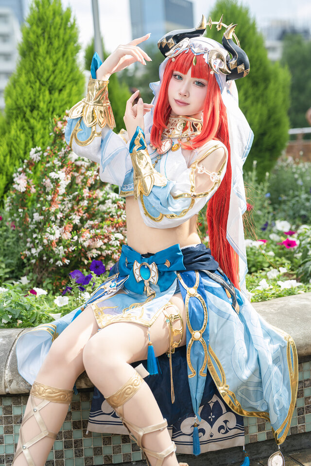 ニィロウ『原神』／くろ（X：@kgyun_cos）