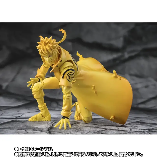 「NARUTO」波風ミナトの「九喇嘛リンクモード」がフィギュア化！別売りのナルトフィギュアに対応した交換用表情パーツも同梱