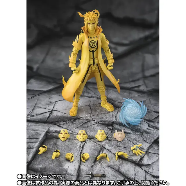 「NARUTO」波風ミナトの「九喇嘛リンクモード」がフィギュア化！別売りのナルトフィギュアに対応した交換用表情パーツも同梱
