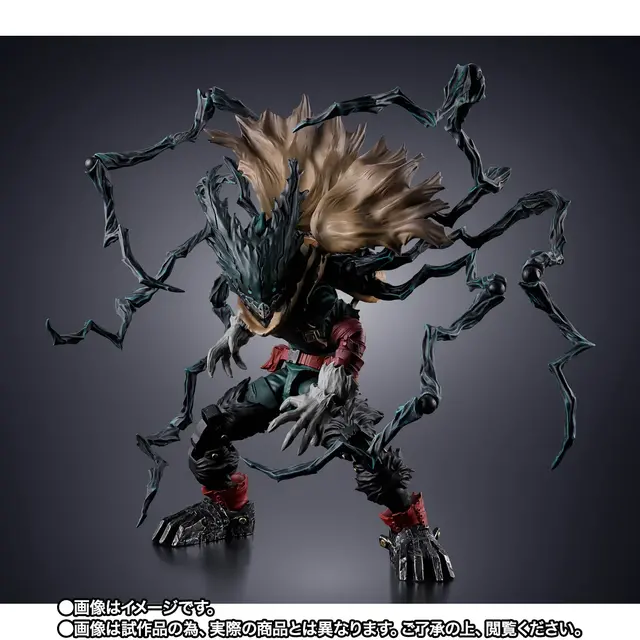 戦闘で傷を負ったコスチュームや汚れまで再現！「僕のヒーローアカデミア」より「S.H.Figuarts 黒デク」が商品化決定
