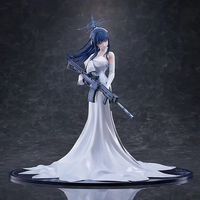 ガーターベルトにナイフを装着、ドレス姿でアサルトライフル！『ブルアカ』より「サオリ」フィギュアが最高にクール