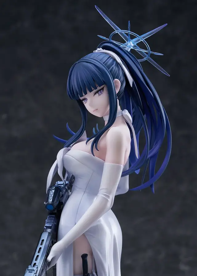 ガーターベルトにナイフを装着、ドレス姿でアサルトライフル！『ブルアカ』より「サオリ」フィギュアが最高にクール