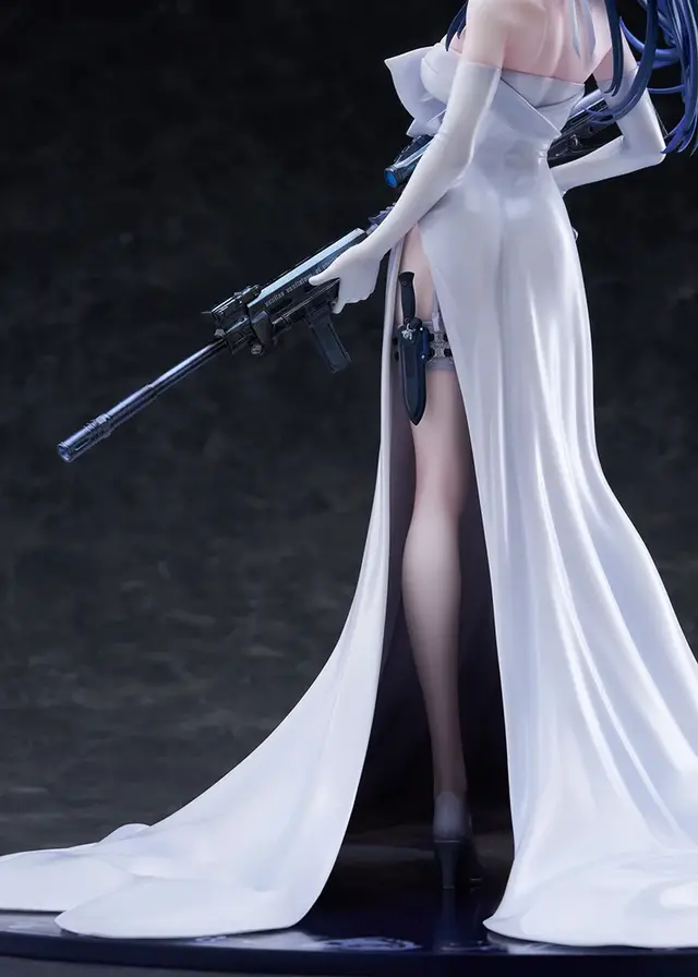 ガーターベルトにナイフを装着、ドレス姿でアサルトライフル！『ブルアカ』より「サオリ」フィギュアが最高にクール