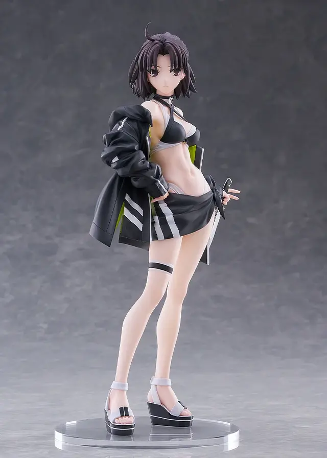 黒水着からのぞく、引き締まったプロポーション！『FGO』第一再臨「ムーンキャンサー/玉兎」1/7スケールフィギュアが予約受付中