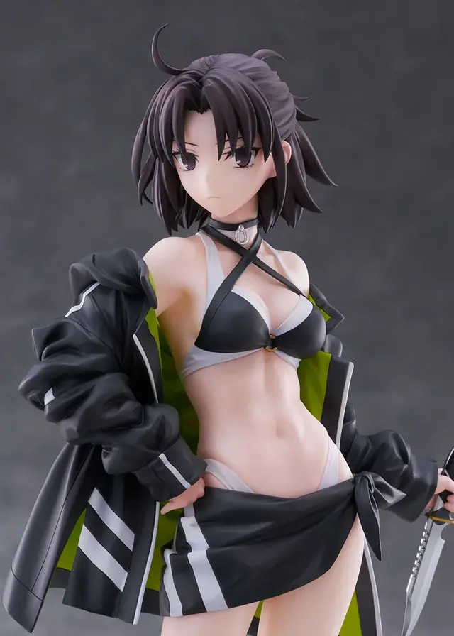 黒水着からのぞく、引き締まったプロポーション！『FGO』第一再臨「ムーンキャンサー/玉兎」1/7スケールフィギュアが予約受付中