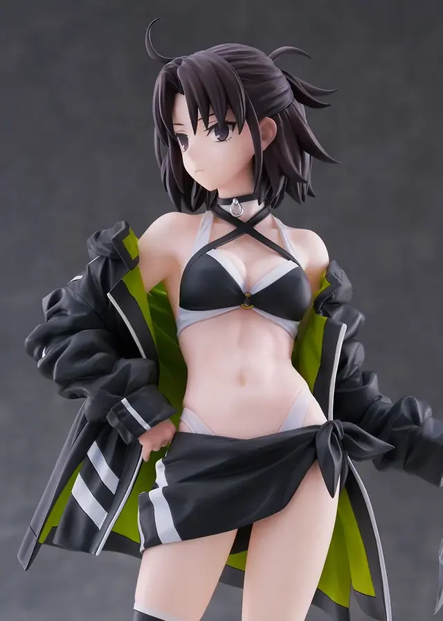 黒水着からのぞく、引き締まったプロポーション！『FGO』第一再臨「ムーンキャンサー/玉兎」1/7スケールフィギュアが予約受付中