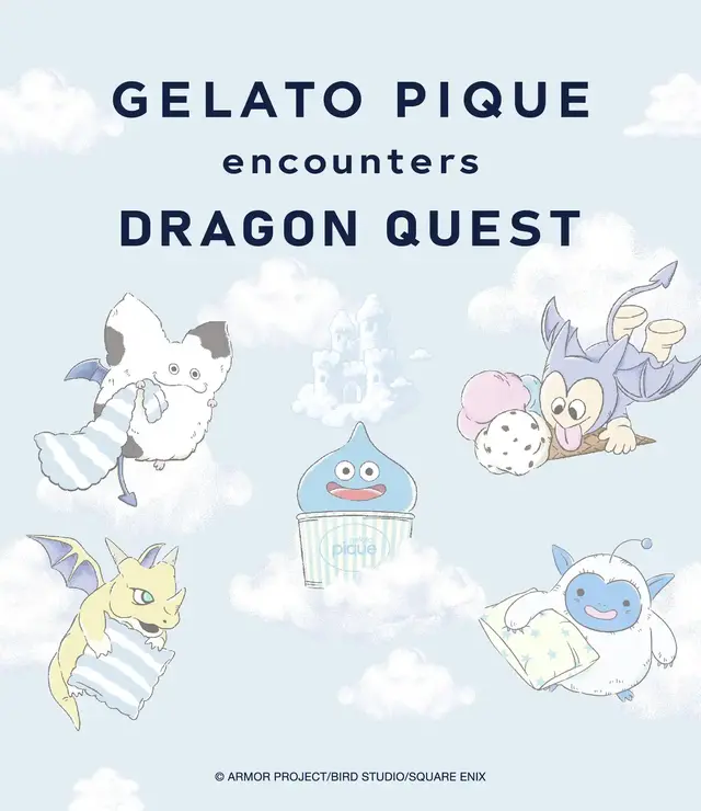 ジェラート ピケより『ドラクエ』コラボグッズが8月7日発売！お休み時間を過ごす「スライム」らのルームウェア、雑貨など多数ラインナップ