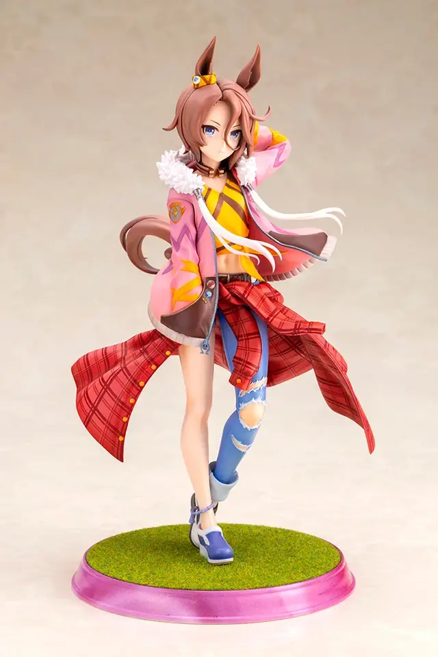 『ウマ娘』より「ナリタタイシン」がフィギュア化！タイシンらしいツンとした顔、ちょっぴり不機嫌そうな「表情替えパーツ」も可愛い