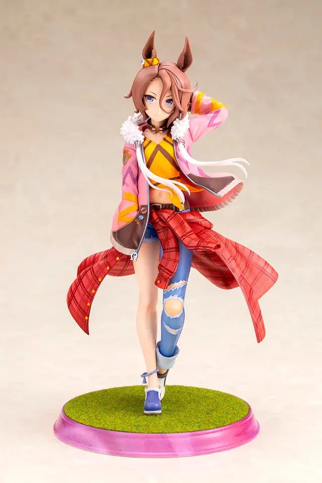 『ウマ娘』より「ナリタタイシン」がフィギュア化！タイシンらしいツンとした顔、ちょっぴり不機嫌そうな「表情替えパーツ」も可愛い