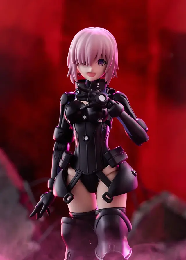 『FGO』変形する巨大な砲身“ブラックバレル”も！シールダー「マシュ・キリエライト」霊基外骨骼姿のプラモが予約受付中