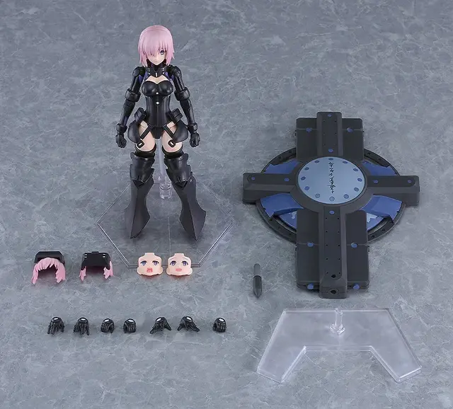 『FGO』変形する巨大な砲身“ブラックバレル”も！シールダー「マシュ・キリエライト」霊基外骨骼姿のプラモが予約受付中