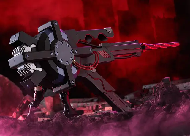 『FGO』変形する巨大な砲身“ブラックバレル”も！シールダー「マシュ・キリエライト」霊基外骨骼姿のプラモが予約受付中