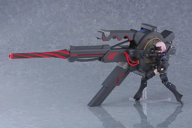 『FGO』変形する巨大な砲身“ブラックバレル”も！シールダー「マシュ・キリエライト」霊基外骨骼姿のプラモが予約受付中