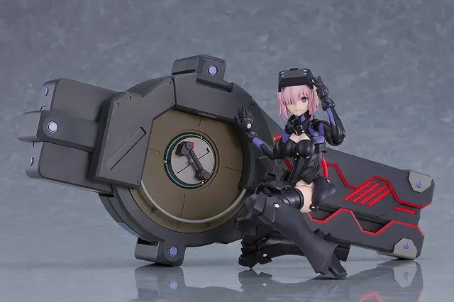 『FGO』変形する巨大な砲身“ブラックバレル”も！シールダー「マシュ・キリエライト」霊基外骨骼姿のプラモが予約受付中