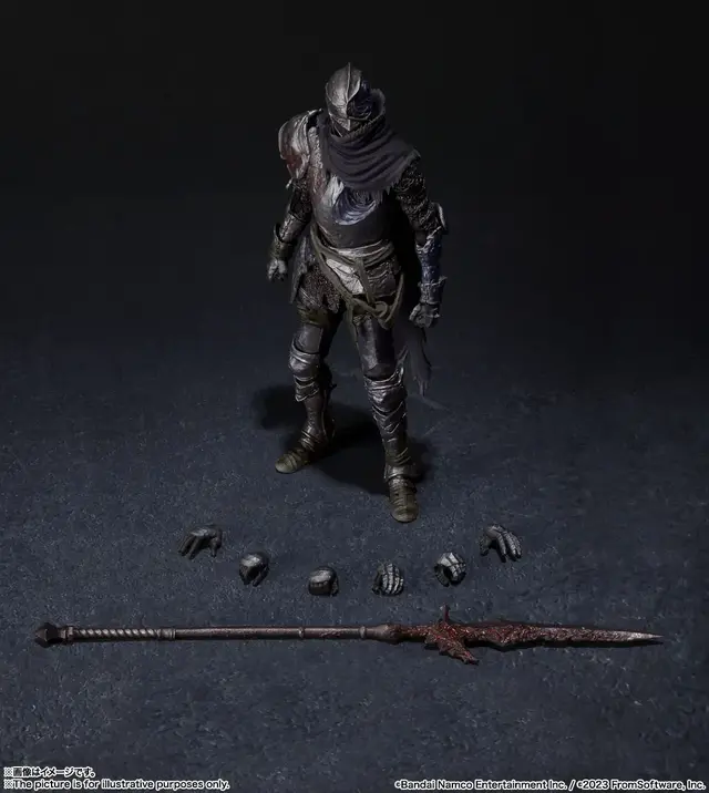 『エルデンリング』可動フィギュア「S.H.Figuarts 指痕爛れのヴァイク」再販！“ヴァイクの戦槍”や狂い火エフェクトなど付属