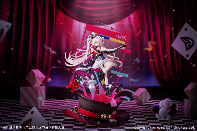 『崩壊：スターレイル』より「火花」1/7スケールフィギュアが予約受付中！いたずらっぽい笑み、シルクハット型のステージが華やかさを演出