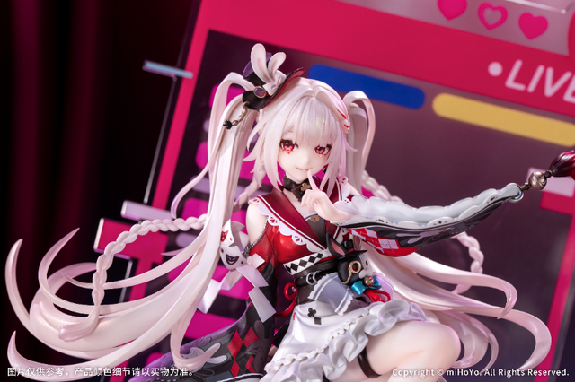 『崩壊：スターレイル』より「火花」1/7スケールフィギュアが予約受付中！いたずらっぽい笑み、シルクハット型のステージが華やかさを演出