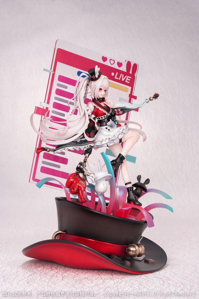 『崩壊：スターレイル』より「火花」1/7スケールフィギュアが予約受付中！いたずらっぽい笑み、シルクハット型のステージが華やかさを演出