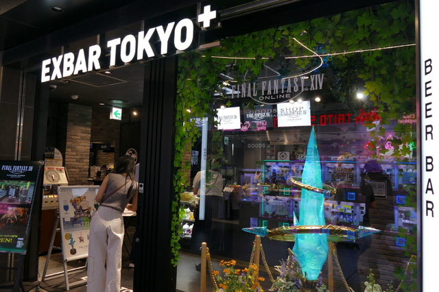 『FF14』イメージの爽やかな2種類のクラフトビールが新発売！グッズも盛り沢山の「FINAL FANTASY XIV GOODS SHOP」では巨大なエーテライトもお出迎え
