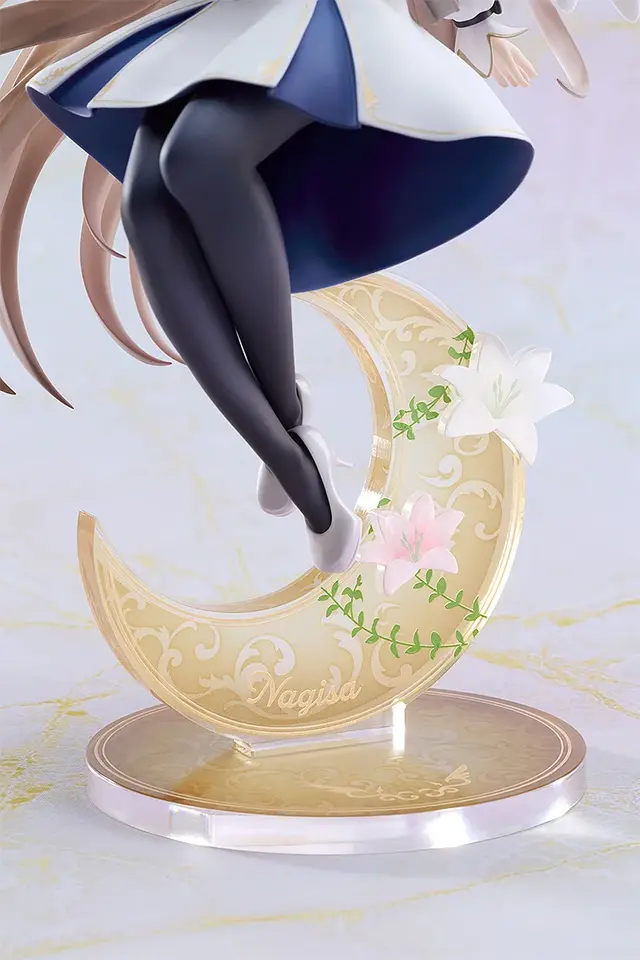 穏やかな微笑みに癒される…『ブルアカ』より「ナギサ」がオリジナルポーズで立体化、清楚な制服は白の彩色にこだわり