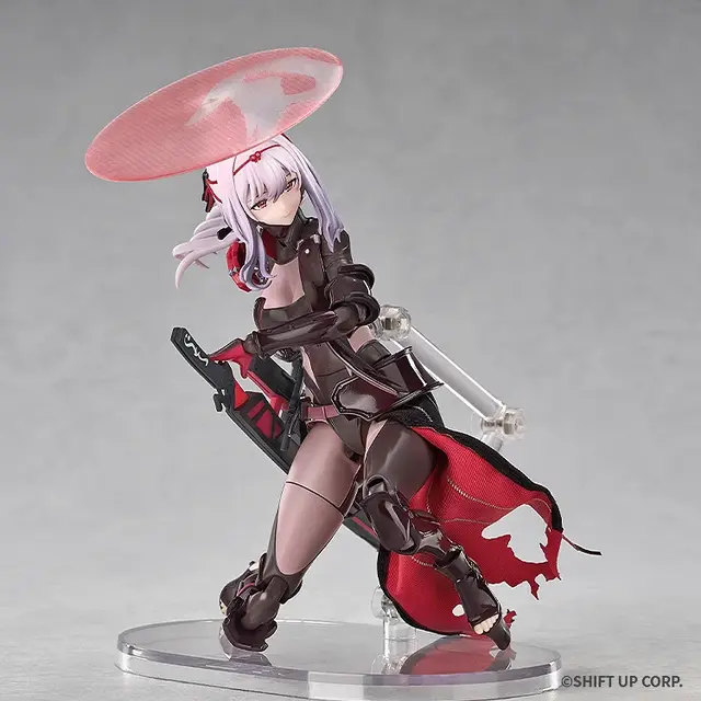 『勝利の女神：NIKKE』より「紅蓮：ブラックシャドウ」がアクションフィギュア化！豊かな表情、武器・花無十日紅など多彩なオプションを用意