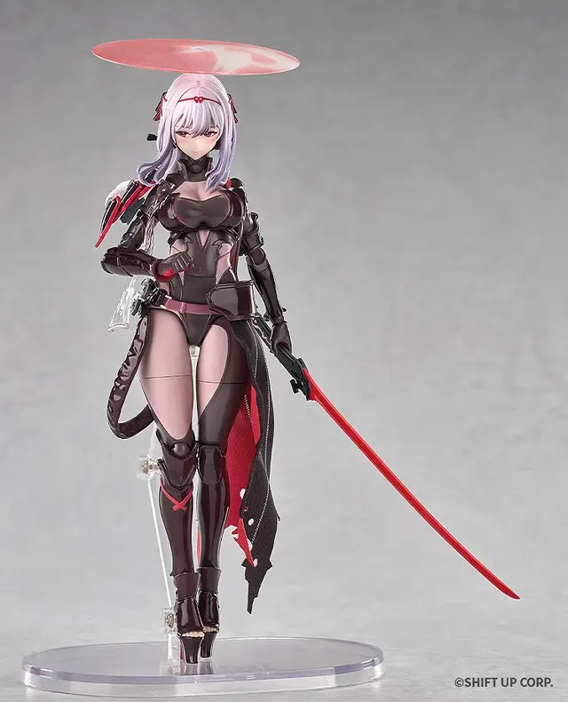 『勝利の女神：NIKKE』より「紅蓮：ブラックシャドウ」がアクションフィギュア化！豊かな表情、武器・花無十日紅など多彩なオプションを用意