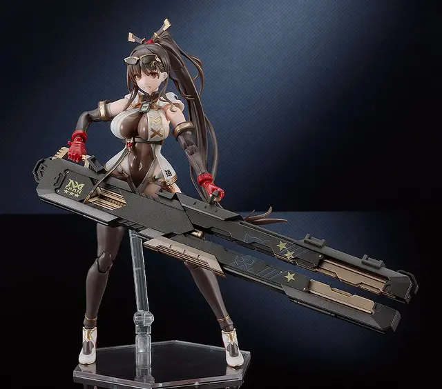 なんという太もも…これをプラモデルで？！トリダモノ氏のオリキャラ「MXちゃん」が組み立てキット化―持ってるケースはレールガンに変形
