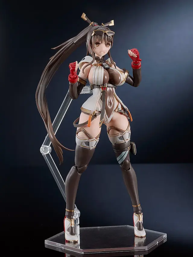 なんという太もも…これをプラモデルで？！トリダモノ氏のオリキャラ「MXちゃん」が組み立てキット化―持ってるケースはレールガンに変形