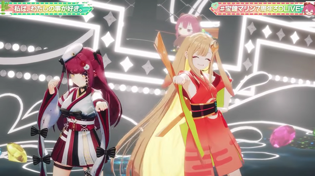 ホロライブ「宝鐘マリン」の7周年3Dライブに「超かぐや姫！」がゲスト参戦！ちょっと危ない水着衣装のお披露目では危うくBANの危機も……!?