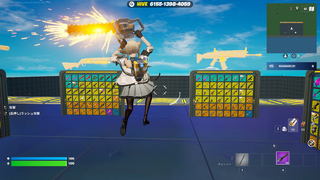 『アークナイツ：エンドフィールド』のペリカがチェンソーで大暴れ！？『フォートナイト』にスキン登場でやられ放題―『フォトナ』参戦＝強制的にダンスさせられる
