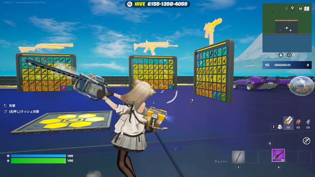 『アークナイツ：エンドフィールド』のペリカがチェンソーで大暴れ！？『フォートナイト』にスキン登場でやられ放題―『フォトナ』参戦＝強制的にダンスさせられる