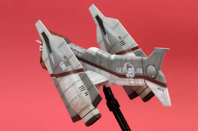 「ヱヴァ新劇場版」より「要人輸送用ネルフ司令官専用垂直離着陸機」プラモデルが予約受付中！主翼部分の可動で飛行状態・着陸状態ディスプレイ可能