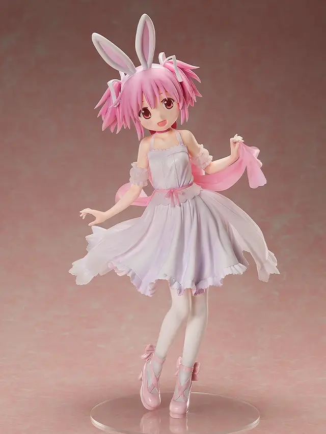 「魔法少女まどか☆マギカ」うさみみを付けた「鹿目まどか」1/4スケールフィギュアが再販！涼しげで愛らしいオリジナルデザインのワンピース姿を立体化