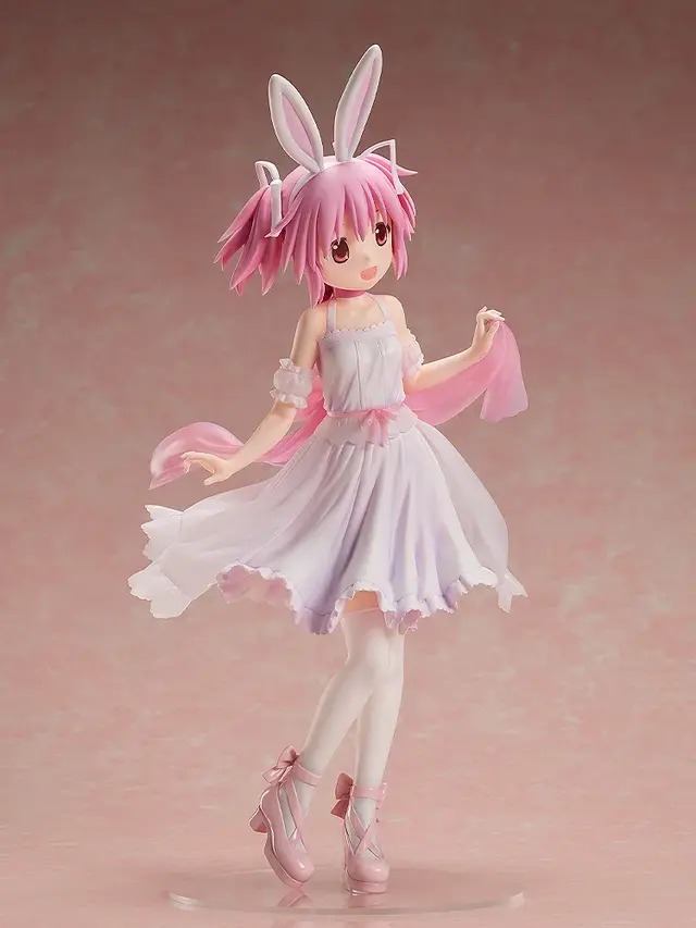 「魔法少女まどか☆マギカ」うさみみを付けた「鹿目まどか」1/4スケールフィギュアが再販！涼しげで愛らしいオリジナルデザインのワンピース姿を立体化