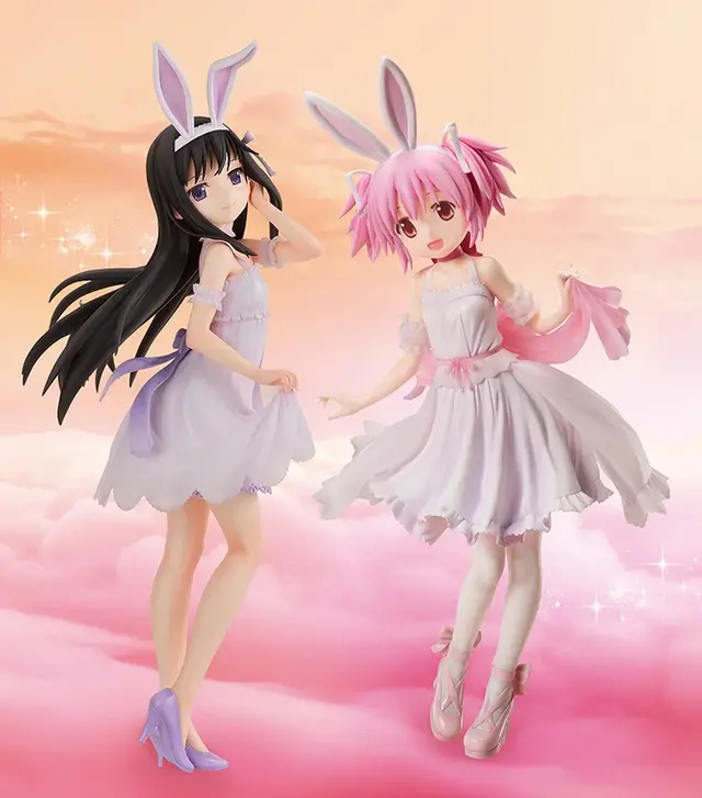 「魔法少女まどか☆マギカ」うさみみを付けた「鹿目まどか」1/4スケールフィギュアが再販！涼しげで愛らしいオリジナルデザインのワンピース姿を立体化