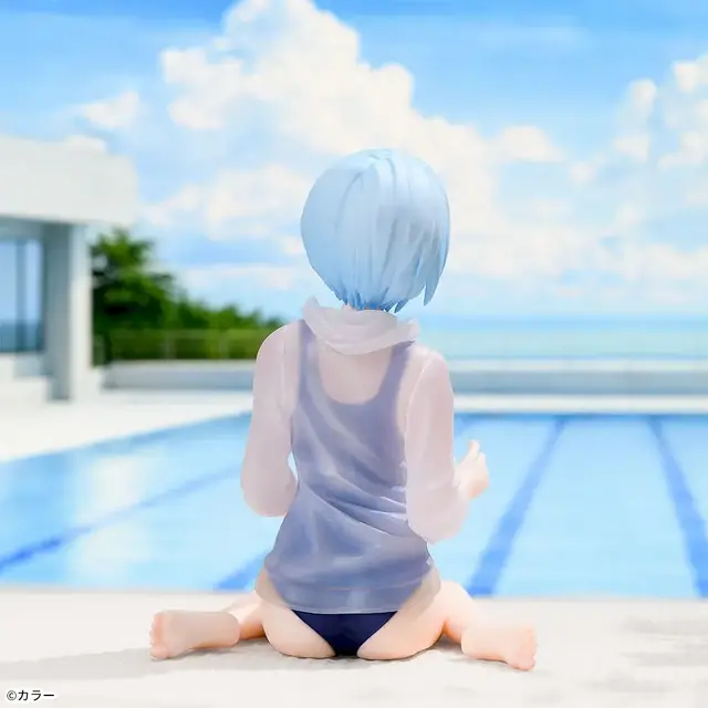 透け感のある上着に、スクール水着姿！「ヱヴァ新劇場版」より「綾波レイ」プライズフィギュアが9月18日順次展開