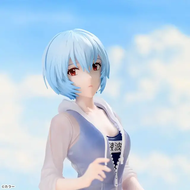 透け感のある上着に、スクール水着姿！「ヱヴァ新劇場版」より「綾波レイ」プライズフィギュアが9月18日順次展開