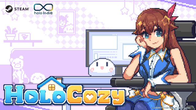 ホロライブ・ときのそら、3期生と一緒に過ごせる！デスクトップ常駐型ゲーム『HoloCozy』が公開ー配信通知や音楽再生機能も